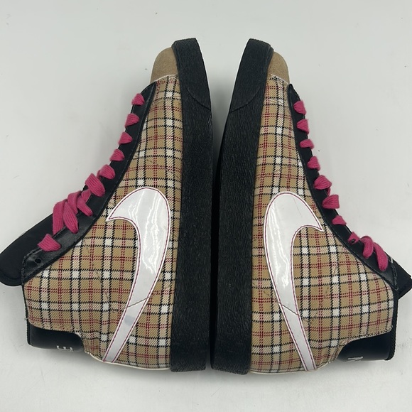 NIKE BLAZER MID HEMP PINK FIRE YOUTH SIZE 6Y WOMEN SIZE 7.5 ATHLETIC SHOES - Picture 6 of 11